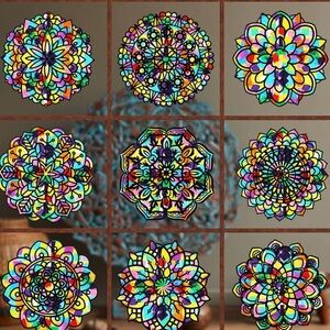 Colorful Mandala Art Set